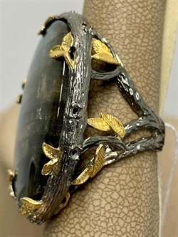 *Кольцо р.18 Лабрадор Мадагаскар АРТ 47554 (ВЕС 18,46 Г) - фото 218496 *Кольцо р.18 Лабрадор Мадагаскар АРТ 47554 (ВЕС 18,46 Г) - фото 218496