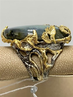 *Кольцо р.19 Лабрадор Мадагаскар АРТ 43663 (ВЕС 31,42 Г) - фото 218525 *Кольцо р.19 Лабрадор Мадагаскар АРТ 43663 (ВЕС 31,42 Г) - фото 218525