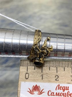 *Кольцо р.17 Лабрадор Мадагаскар АРТ 53617 (ВЕС 5,44 Г) - фото 218531