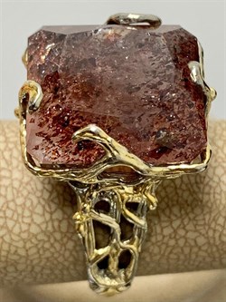 *Кольцо р.18 Авантюриновый Кварц Якутия АРТ 44768 (ВЕС 10,92 Г) - фото 218641 *Кольцо р.18 Авантюриновый Кварц Якутия АРТ 44768 (ВЕС 10,92 Г) - фото 218641