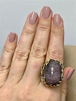 *Кольцо р.18 Лодолит Кварц Аквариум Бразилия АРТ 53610 (ВЕС 15,91 Г) - фото 218648 *Кольцо р.18 Лодолит Кварц Аквариум Бразилия АРТ 53610 (ВЕС 15,91 Г) - фото 218648