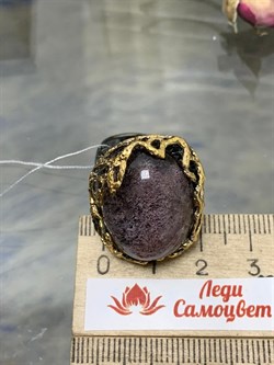 *Кольцо р.18 Лодолит Кварц Аквариум Бразилия АРТ 53610 (ВЕС 15,91 Г) - фото 218651 *Кольцо р.18 Лодолит Кварц Аквариум Бразилия АРТ 53610 (ВЕС 15,91 Г) - фото 218651