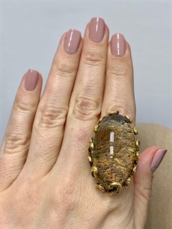 *Кольцо р.19 Лодолит Кварц Аквариум Бразилия АРТ 53388 (ВЕС 34,76 Г) - фото 218709 *Кольцо р.19 Лодолит Кварц Аквариум Бразилия АРТ 53388 (ВЕС 34,76 Г) - фото 218709