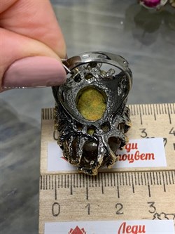 *Кольцо р.19 Лодолит Кварц Аквариум Бразилия АРТ 53388 (ВЕС 34,76 Г) - фото 218711 *Кольцо р.19 Лодолит Кварц Аквариум Бразилия АРТ 53388 (ВЕС 34,76 Г) - фото 218711