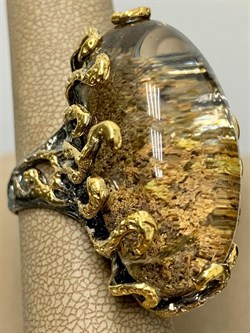 *Кольцо р.19 Лодолит Кварц Аквариум Бразилия АРТ 53388 (ВЕС 34,76 Г) - фото 218717 *Кольцо р.19 Лодолит Кварц Аквариум Бразилия АРТ 53388 (ВЕС 34,76 Г) - фото 218717