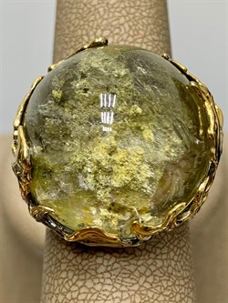 *Кольцо р.19,5 Лодолит Кварц Аквариум Бразилия АРТ 53381 (ВЕС 25,95 Г) - фото 218741 *Кольцо р.19,5 Лодолит Кварц Аквариум Бразилия АРТ 53381 (ВЕС 25,95 Г) - фото 218741