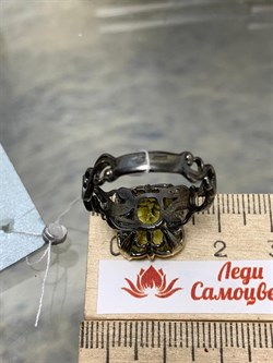 *Кольцо р.19,5 Цитрин Бразилия АРТ 60125-5 ВЕС 5,59 Г - фото 218827 *Кольцо р.19,5 Цитрин Бразилия АРТ 60125-5 ВЕС 5,59 Г - фото 218827