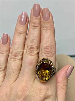 *Кольцо р.18 Цитрин Бразилия АРТ 60043 ВЕС 14,59 Г - фото 218894 *Кольцо р.18 Цитрин Бразилия АРТ 60043 ВЕС 14,59 Г - фото 218894