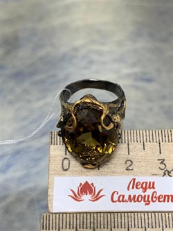 *Кольцо р.18 Цитрин Бразилия АРТ 60043 ВЕС 14,59 Г - фото 218898 *Кольцо р.18 Цитрин Бразилия АРТ 60043 ВЕС 14,59 Г - фото 218898