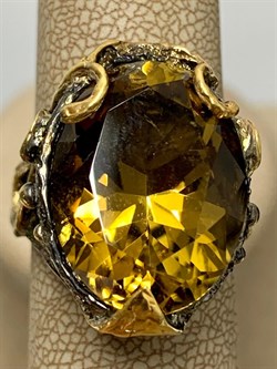 *Кольцо р.18 Цитрин Бразилия АРТ 60043 ВЕС 14,59 Г - фото 218901 *Кольцо р.18 Цитрин Бразилия АРТ 60043 ВЕС 14,59 Г - фото 218901