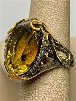 *Кольцо р.18 Цитрин Бразилия АРТ 60043 ВЕС 14,59 Г - фото 218905 *Кольцо р.18 Цитрин Бразилия АРТ 60043 ВЕС 14,59 Г - фото 218905