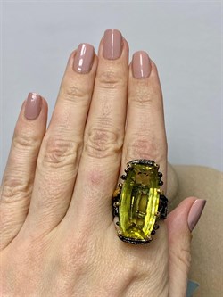 *Кольцо р.18,5 Цитрин Бразилия АРТ 53354 ВЕС 16,75 Г - фото 218948 *Кольцо р.18,5 Цитрин Бразилия АРТ 53354 ВЕС 16,75 Г - фото 218948