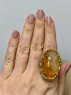 *Кольцо р.18,5 Цитрин Бразилия АРТ 60413 ВЕС 29,83 Г - фото 218962 *Кольцо р.18,5 Цитрин Бразилия АРТ 60413 ВЕС 29,83 Г - фото 218962