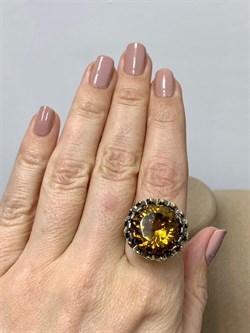 *Кольцо р.18 Цитрин Бразилия АРТ 60046 ВЕС 12,87 Г - фото 218977 *Кольцо р.18 Цитрин Бразилия АРТ 60046 ВЕС 12,87 Г - фото 218977