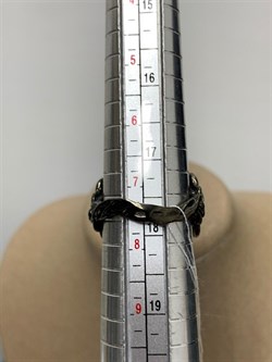 *Кольцо р.18 Цитрин Бразилия  АРТ 64386 ВЕС 10,54 Г - фото 219000