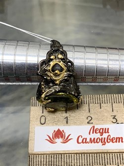 *Кольцо р.18 Цитрин Бразилия  АРТ 64386 ВЕС 10,54 Г - фото 219004