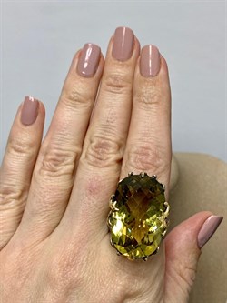 *Кольцо р.18,5 Цитрин Бразилия АРТ 53023 ВЕС 18,5 Г - фото 219011 *Кольцо р.18,5 Цитрин Бразилия АРТ 53023 ВЕС 18,5 Г - фото 219011