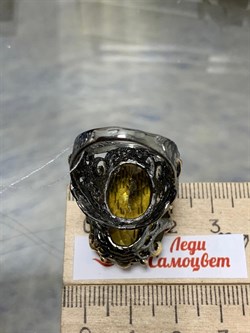 *Кольцо р.18,5 Цитрин Бразилия АРТ 53023 ВЕС 18,5 Г - фото 219013 *Кольцо р.18,5 Цитрин Бразилия АРТ 53023 ВЕС 18,5 Г - фото 219013