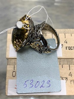 *Кольцо р.18,5 Цитрин Бразилия АРТ 53023 ВЕС 18,5 Г - фото 219021 *Кольцо р.18,5 Цитрин Бразилия АРТ 53023 ВЕС 18,5 Г - фото 219021