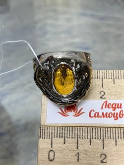 *Кольцо р.18,5 Цитрин Бразилия АРТ 59638 ВЕС 8,54 Г - фото 219091 *Кольцо р.18,5 Цитрин Бразилия АРТ 59638 ВЕС 8,54 Г - фото 219091