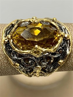 *Кольцо р.18,5 Цитрин Бразилия АРТ 59638 ВЕС 8,54 Г - фото 219095 *Кольцо р.18,5 Цитрин Бразилия АРТ 59638 ВЕС 8,54 Г - фото 219095