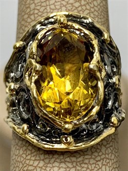 *Кольцо р.18,5 Цитрин Бразилия АРТ 59638 ВЕС 8,54 Г - фото 219096 *Кольцо р.18,5 Цитрин Бразилия АРТ 59638 ВЕС 8,54 Г - фото 219096