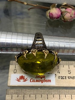 *Кольцо р.18,5 Цитрин Бразилия АРТ 44740 ВЕС 17,38 Г - фото 219107 *Кольцо р.18,5 Цитрин Бразилия АРТ 44740 ВЕС 17,38 Г - фото 219107