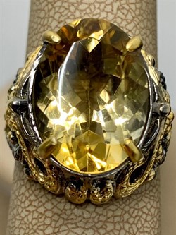 *Кольцо р.19 Цитрин Бразилия АРТ 60401 ВЕС 9,88 Г - фото 219133 *Кольцо р.19 Цитрин Бразилия АРТ 60401 ВЕС 9,88 Г - фото 219133