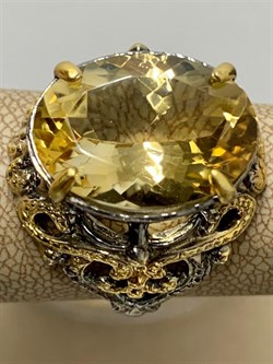 *Кольцо р.19 Цитрин Бразилия АРТ 60401 ВЕС 9,88 Г - фото 219134 *Кольцо р.19 Цитрин Бразилия АРТ 60401 ВЕС 9,88 Г - фото 219134