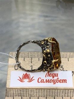 *Кольцо р.17,5 Цитрин Бразилия АРТ 49120 ВЕС 10,29 Г - фото 219142 *Кольцо р.17,5 Цитрин Бразилия АРТ 49120 ВЕС 10,29 Г - фото 219142