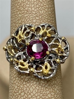 *Кольцо р.17,5 Гранат Родолит АРТ 5527-5 ВЕС 3,66 Г - фото 219166 *Кольцо р.17,5 Гранат Родолит АРТ 5527-5 ВЕС 3,66 Г - фото 219166