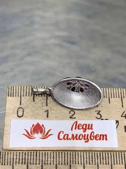 *Подвеска Микс Аметист Гранат Родолит Эмаль арт. П6210-5380М7-298 вес 2,24 г - фото 219628 *Подвеска Микс Аметист Гранат Родолит Эмаль арт. П6210-5380М7-298 вес 2,24 г - фото 219628