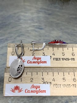 *Серьги Микс Аметист Гранат Родолит Эмаль арт. С6215-5380М7-910 вес 6,22 г - фото 219643 *Серьги Микс Аметист Гранат Родолит Эмаль арт. С6215-5380М7-910 вес 6,22 г - фото 219643