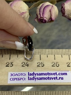 *Подвеска Сердце Дымчатый Кварц арт. П620-815ТР-379 вес 1,2 г - фото 219717 *Подвеска Сердце Дымчатый Кварц арт. П620-815ТР-379 вес 1,2 г - фото 219717