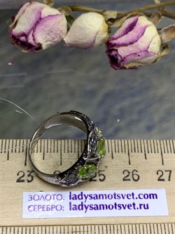 *Кольцо р.18 Хризолит арт. К625-5977Хр-318 вес 4 г - фото 219812 *Кольцо р.18 Хризолит арт. К625-5977Хр-318 вес 4 г - фото 219812