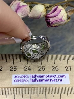 *Кольцо р.18 Хризолит арт. К625-5977Хр-318 вес 4 г - фото 219813 *Кольцо р.18 Хризолит арт. К625-5977Хр-318 вес 4 г - фото 219813