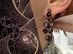 *Серьги Гранат арт. С620-1777Гр вес 10,04 г - фото 220039 *Серьги Гранат арт. С620-1777Гр вес 10,04 г - фото 220039