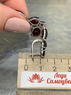 *Серьги Гранат арт. С620-1777Гр вес 10,04 г - фото 220041 *Серьги Гранат арт. С620-1777Гр вес 10,04 г - фото 220041