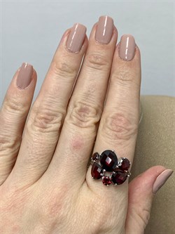 *Кольцо р.19 Гранат арт. К620-1777Гр вес 3,16 г - фото 220048 *Кольцо р.19 Гранат арт. К620-1777Гр вес 3,16 г - фото 220048