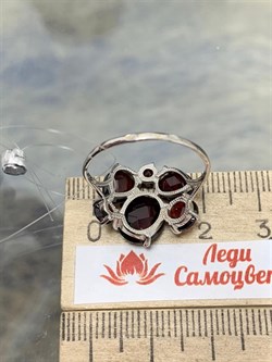 *Кольцо р.19 Гранат арт. К620-1777Гр вес 3,16 г - фото 220052 *Кольцо р.19 Гранат арт. К620-1777Гр вес 3,16 г - фото 220052