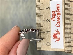 *Серьги Гранат арт. С620-3525Гр-437 вес 5,17 г - фото 220058 *Серьги Гранат арт. С620-3525Гр-437 вес 5,17 г - фото 220058