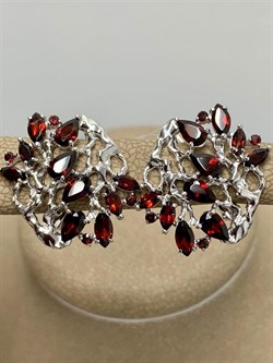 *Серьги Гранат арт. С620-3525Гр-437 вес 5,17 г - фото 220061 *Серьги Гранат арт. С620-3525Гр-437 вес 5,17 г - фото 220061