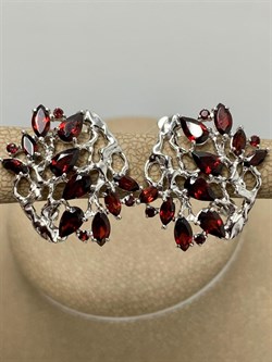 *Серьги Гранат арт. С620-3525Гр-437 вес 5,17 г - фото 220063 *Серьги Гранат арт. С620-3525Гр-437 вес 5,17 г - фото 220063