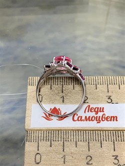 *Кольцо р.19 Родолит Микс арт. К620-3461М14-217 вес 3,54 г - фото 220191 *Кольцо р.19 Родолит Микс арт. К620-3461М14-217 вес 3,54 г - фото 220191