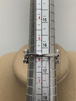 *Кольцо р.17 Белый Бриллиант арт. К610-5954-930 вес 4,68 г - фото 220299 *Кольцо р.17 Белый Бриллиант арт. К610-5954-930 вес 4,68 г - фото 220299