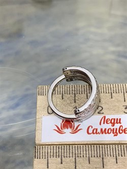 *Кольцо р.17 Белый Бриллиант арт. К610-5954-930 вес 4,68 г - фото 220303 *Кольцо р.17 Белый Бриллиант арт. К610-5954-930 вес 4,68 г - фото 220303