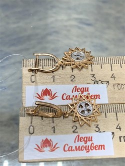*Серьги Танзанит арт. 02-20-0082/7(с)-198 вес 3,93 г - фото 220477 *Серьги Танзанит арт. 02-20-0082/7(с)-198 вес 3,93 г - фото 220477
