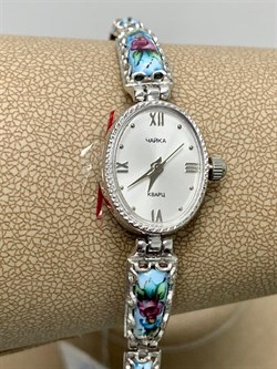 *Часы р.18,5 "Вероника" арт. 43607финифть-006, (вес 11,08 г) - фото 221337 *Часы р.18,5 "Вероника" арт. 43607финифть-006, (вес 11,08 г) - фото 221337