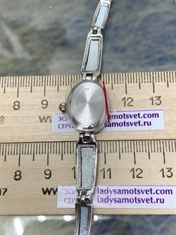 *Часы р.18,5 "Вероника" арт. 43607финифть-006, (вес 11,08 г) - фото 221339 *Часы р.18,5 "Вероника" арт. 43607финифть-006, (вес 11,08 г) - фото 221339