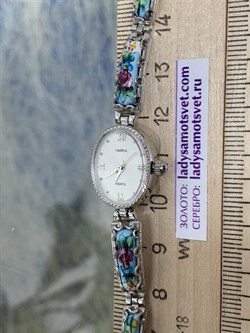 *Часы р.18,5 "Вероника" арт. 43607финифть-006, (вес 11,08 г) - фото 221340 *Часы р.18,5 "Вероника" арт. 43607финифть-006, (вес 11,08 г) - фото 221340